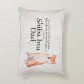 柴犬パパ枕 アクセントクッション (裏面(縦))