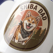 柴犬パパ コーヒーマグ | 柴犬パパへのギフト マグカップ