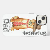 柴犬パパ iPhoneケース (裏面横)