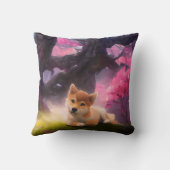 柴犬ファンタジーアニメ クッション (裏面)