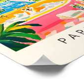 柴犬プリントインスパイアバイエンリマティス ポスター (角)