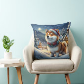 柴犬ホリデーデザインバイリッチアメンギル クッション (椅子)