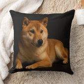 柴犬ポートレート – Shiba Inu Art クッション (ブランケット)