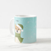 柴犬マグス コーヒーマグカップ (正面左)
