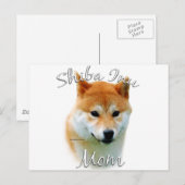柴犬ママ2 ポストカード (正面/裏面)