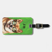 柴犬ラゲッジタグ ラゲッジタグ (正面横)