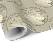 柴犬ラッピング紙ドッグラバーラッピング紙 ラッピングペーパー (ロールコーナー)