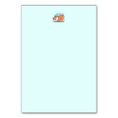 柴犬リラックスアート:芝が低い テーブルナンバー (裏面)