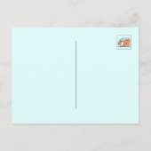 柴犬リラックスアート:芝が低い ポストカード (裏面)