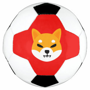 柴犬ロゴサッカーボール サッカーボール