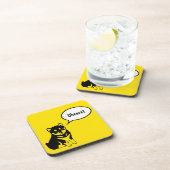 柴犬中国のドッグイヤー2018平方コースター コースター (右側)