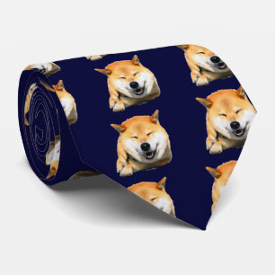 柴犬丸芝犬まる ネクタイ