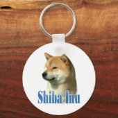 柴犬名 キーホルダー (正面)