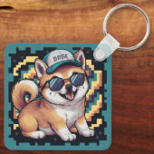 柴犬子犬 キーホルダー (裏面)