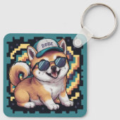 柴犬子犬 キーホルダー (裏面)