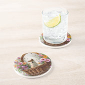 柴犬子犬 コースター (側面)