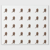 柴犬子犬 ラッピングペーパー (フラット)