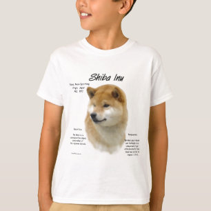 柴犬履歴 Tシャツ