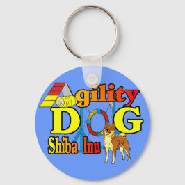 柴犬敏捷性 キーホルダー