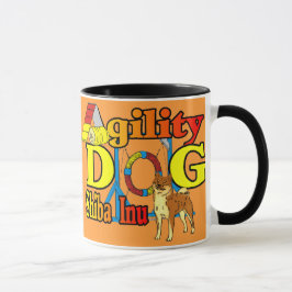 柴犬敏捷性 マグカップ