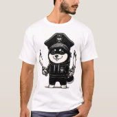 柴犬海賊 Tシャツ (正面)
