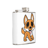 柴犬漫画 フラスク (右)