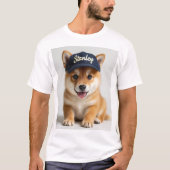 柴犬犬のTシャツ Tシャツ (正面)
