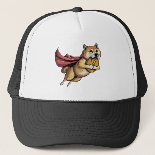 柴犬犬 キャップ (正面)