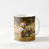 柴犬犬 コーヒーマグカップ (正面右)