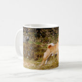 柴犬犬 コーヒーマグカップ (正面左)