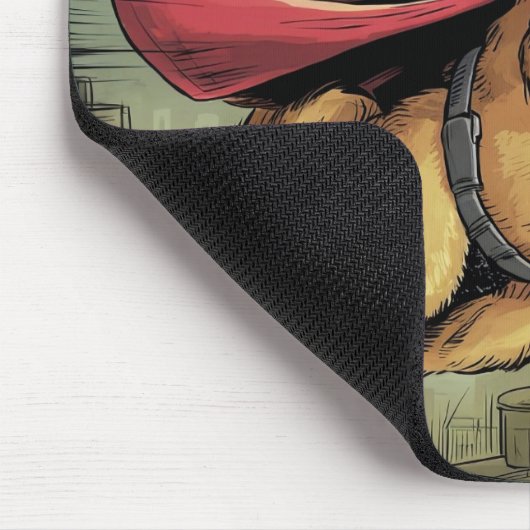 柴犬犬 マウスパッド (コーナー)