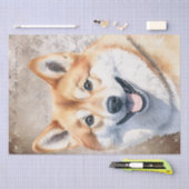 柴犬犬 薄葉紙 (クラフト)