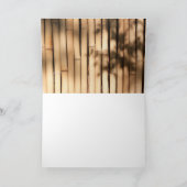 柴犬絵画の4犬の年2018竹カード シーズンカード (内部)