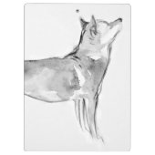 柴犬絵画ズ中国のドッグイヤーモノグラムCpB クリップボード (裏面)