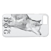 柴犬絵画ズ中国のドッグイヤー2018ケース1 Case-Mate iPhoneケース (裏面(横))