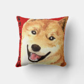 柴犬色ブロック クッション (裏面)