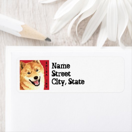 柴犬色ブロック ラベル (インサイチュ)