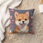 柴犬装飾用クッションコージー心地よい クッション (ブランケット)