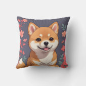 柴犬装飾用クッションコージー心地よい クッション (裏面)