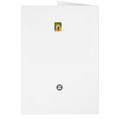 柴犬誕生日カード (裏面)