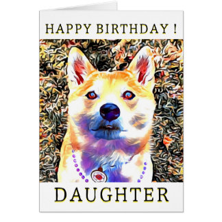 柴犬誕生日カード3