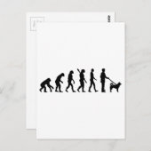 柴犬進化 ポストカード (正面/裏面)