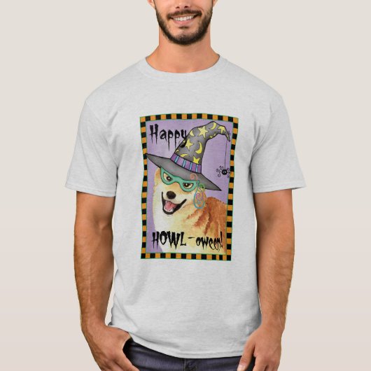 柴犬魔女 Tシャツ (正面)