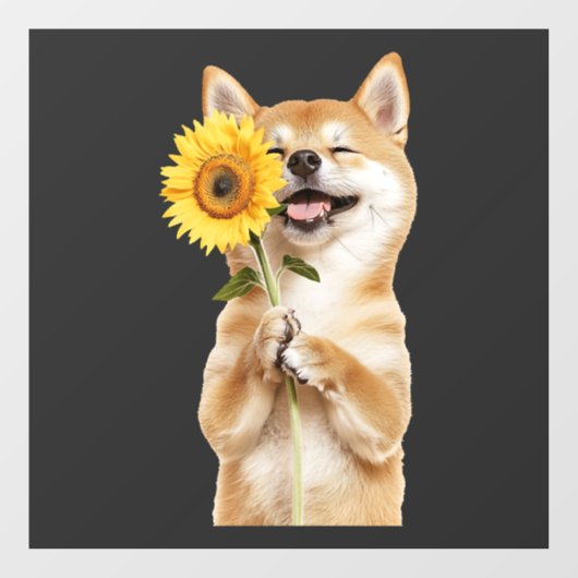 柴犬 ウィンドウサイン (シート)