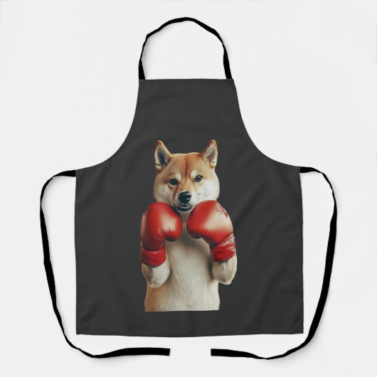 柴犬 エプロン (正面)