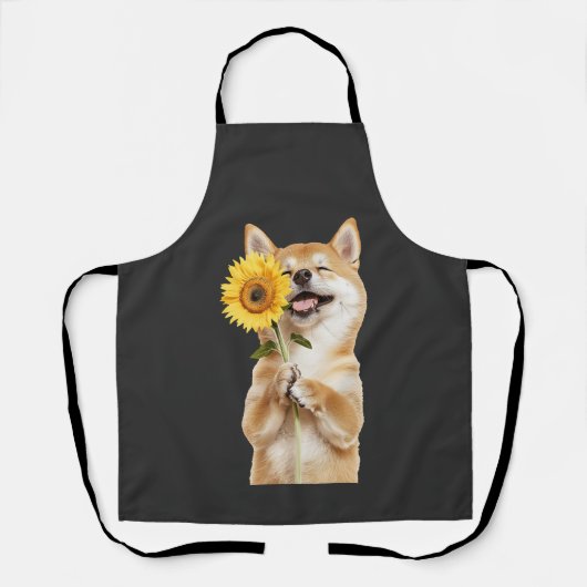 柴犬 エプロン (正面)