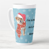 柴犬 カフェラテマグ (左アングル)