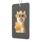 柴犬 カーエアーフレッシュナー (左)