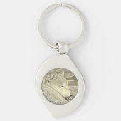 柴犬 キーチェーン (正面)