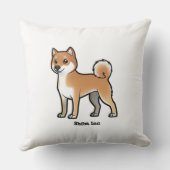 柴犬 クッション (裏面)